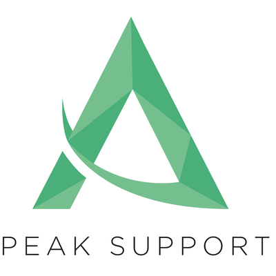 Peak Support logo
