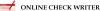 Online Check Writer